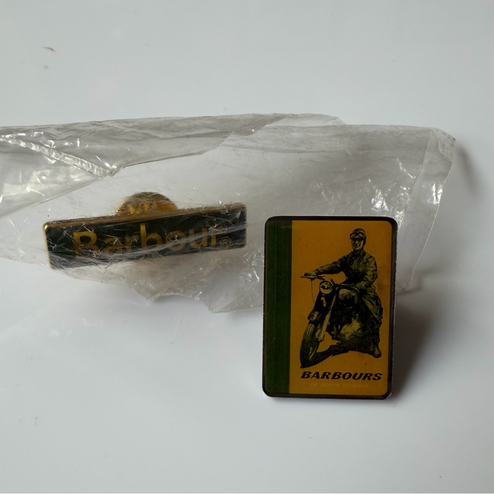 (2) Barbour Pins